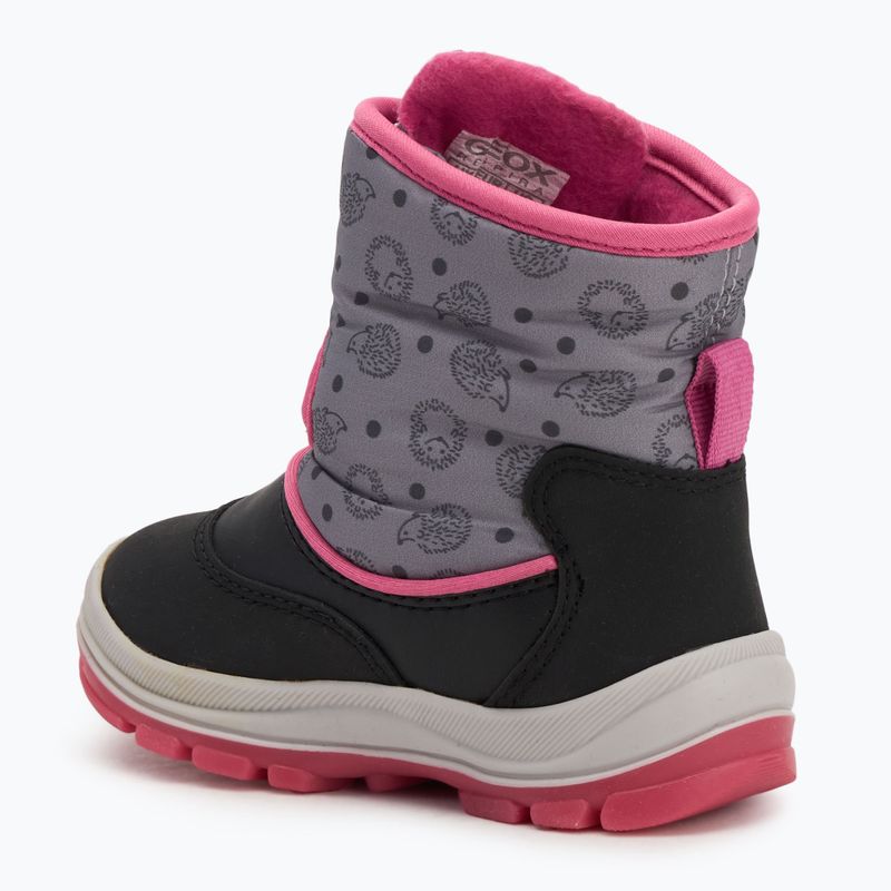 Geox Flanfil ABX children's snow boots black / fuchsia 3