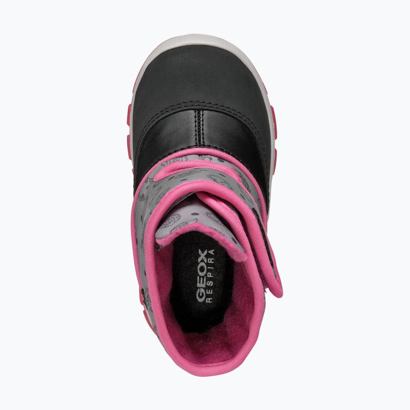 Geox Flanfil ABX children's snow boots black / fuchsia 11