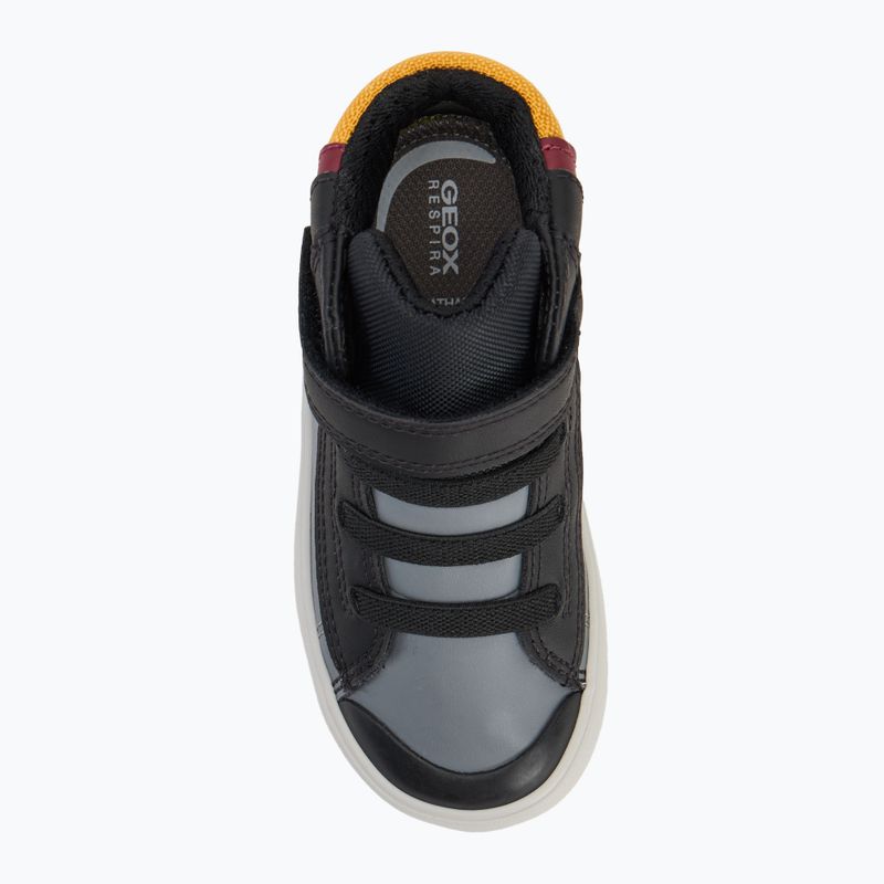 Geox Gisli black/burgundy children's shoes 5