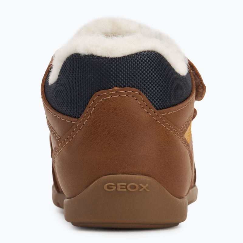 Geox Elthan tobacco / dark yellow children's shoes 6