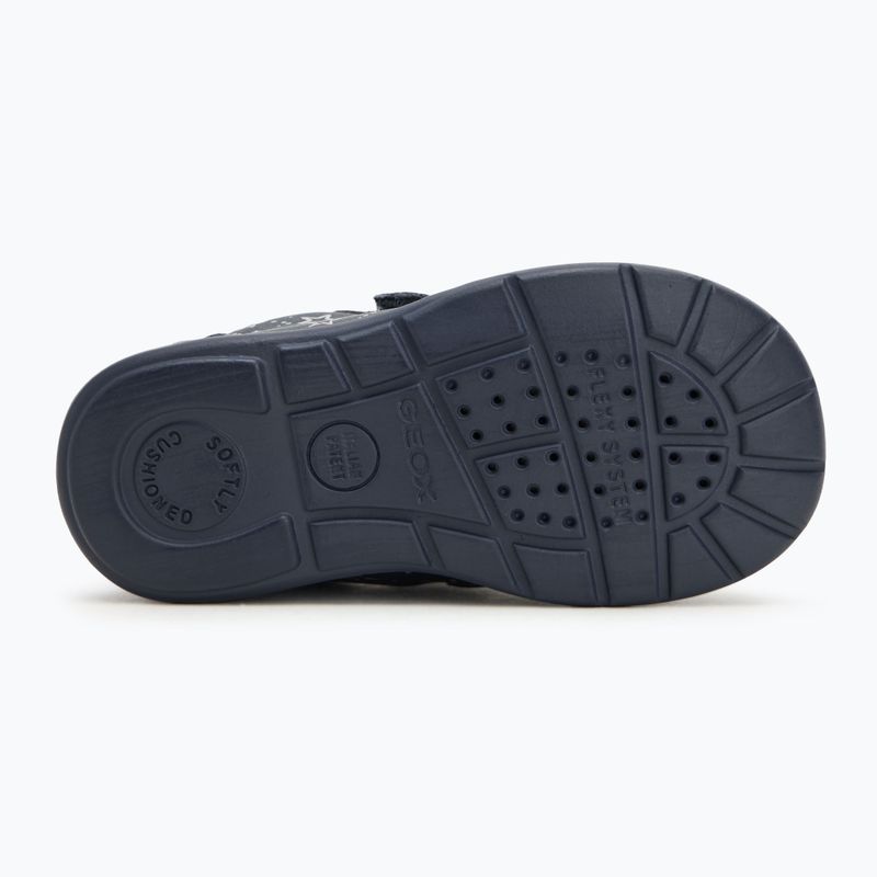 Geox Elthan navy/dark silver children's shoes 4