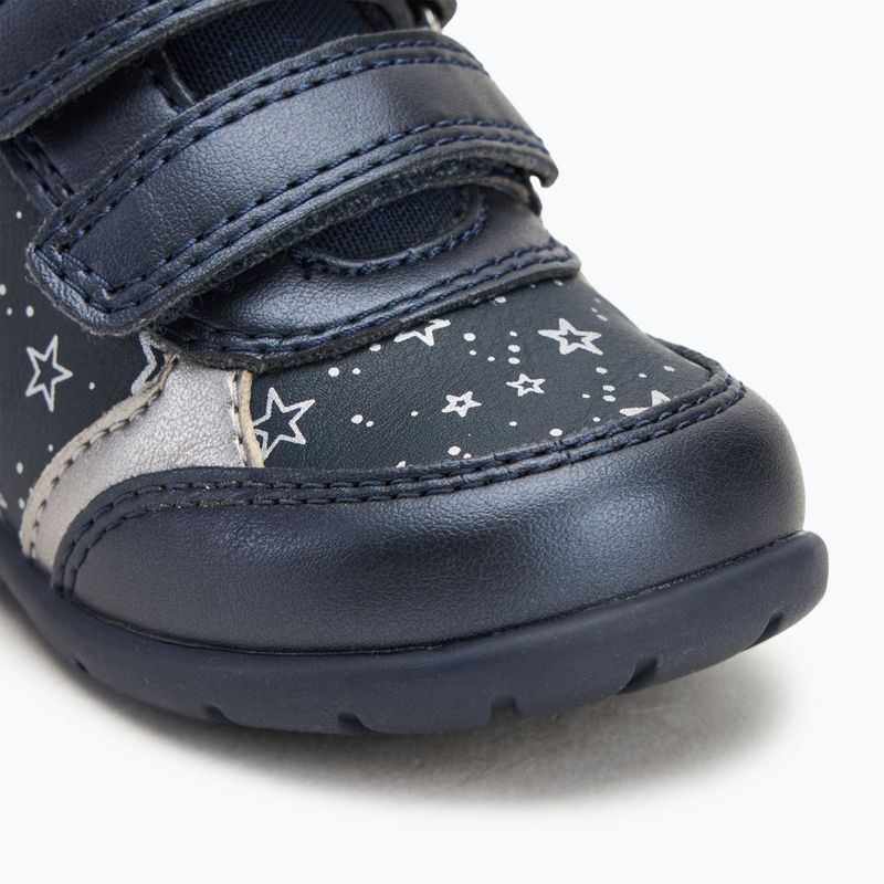 Geox Elthan navy/dark silver children's shoes 7