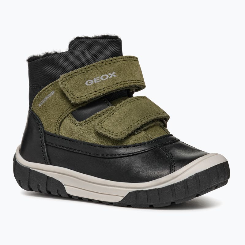 Geox Omar black / dark green children's snow boots