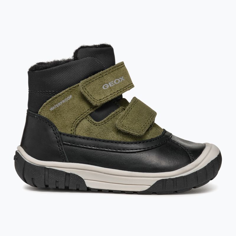 Geox Omar black / dark green children's snow boots 2