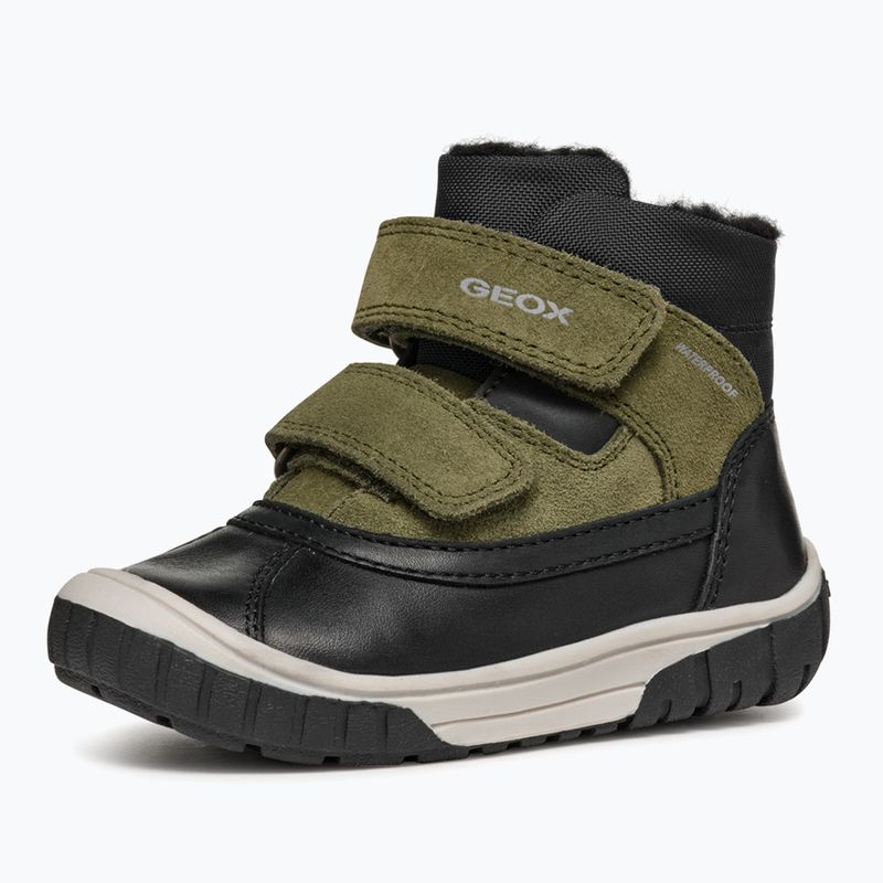 Geox Omar black / dark green children's snow boots 3