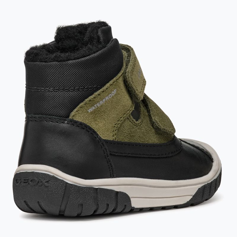 Geox Omar black / dark green children's snow boots 4