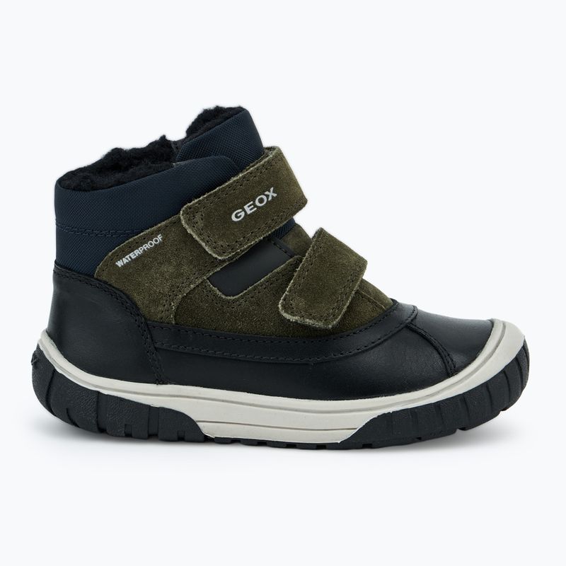 Geox Omar black / dark green children's snow boots 2