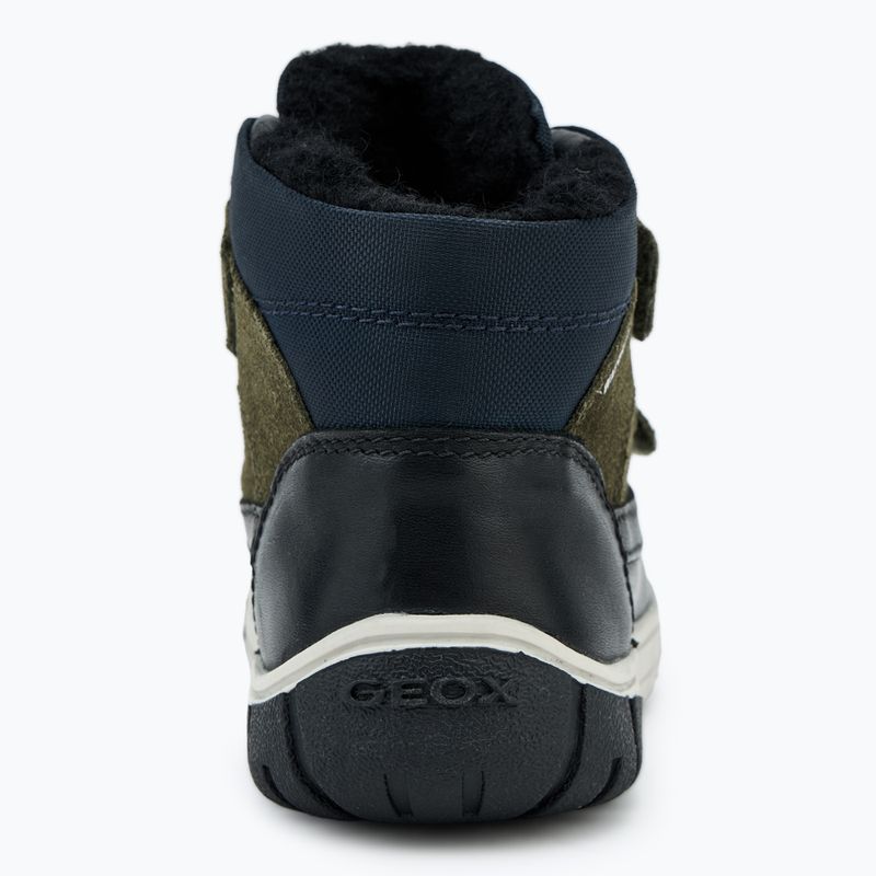 Geox Omar black / dark green children's snow boots 6