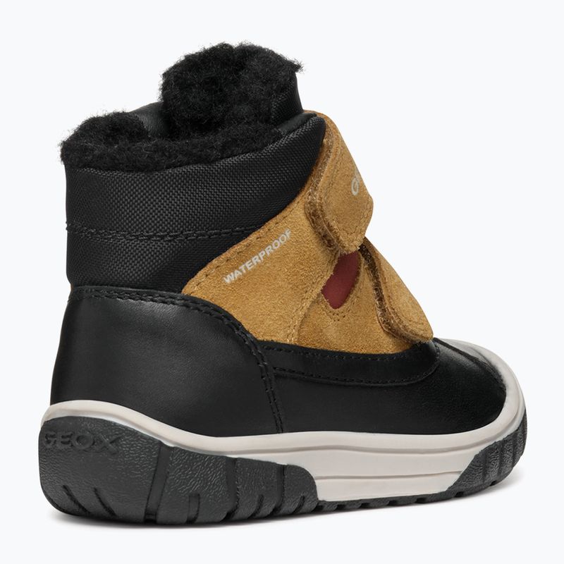 Geox Omar black / curry children's snow boots 4