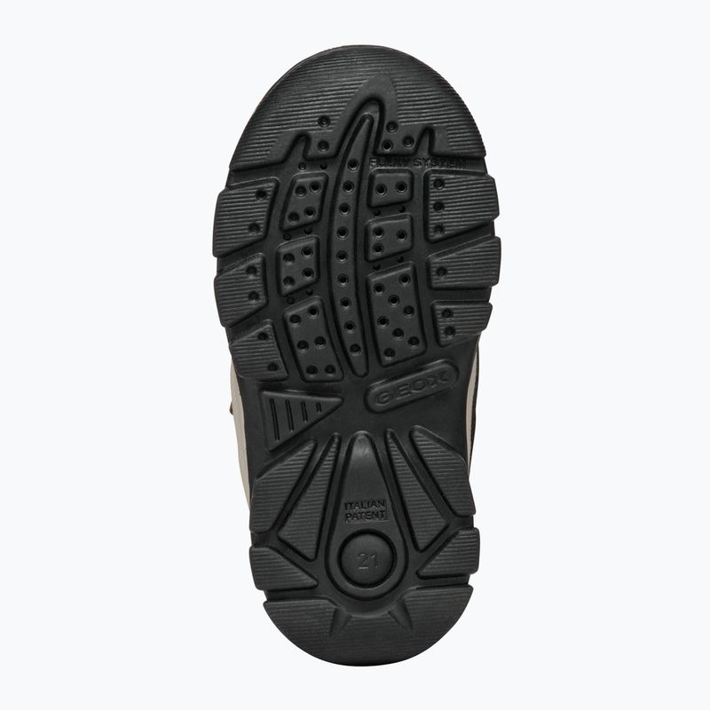 Geox Flantil ABX tobacco/black children's shoes 13