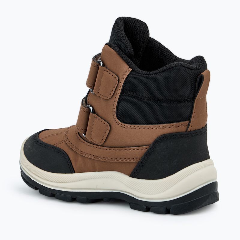 Geox Flantil ABX tobacco/black children's shoes 3