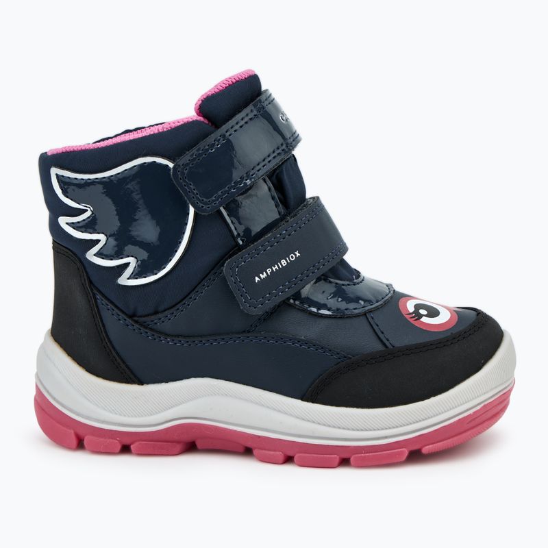 Geox Flantil ABX navy/fuchsia children's shoes 2