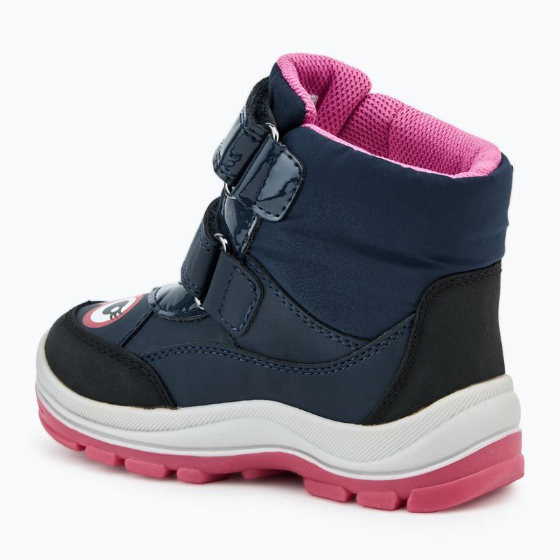 Geox Flantil ABX navy/fuchsia children's shoes 3
