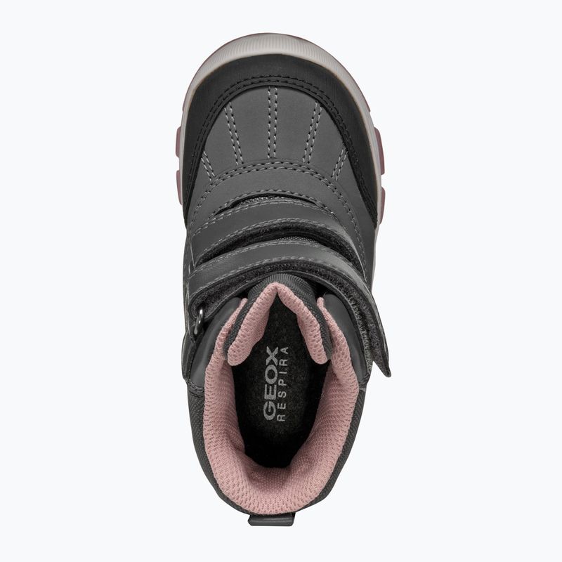 Geox Flantil ABX children's shoes anthracite/dark pink 13