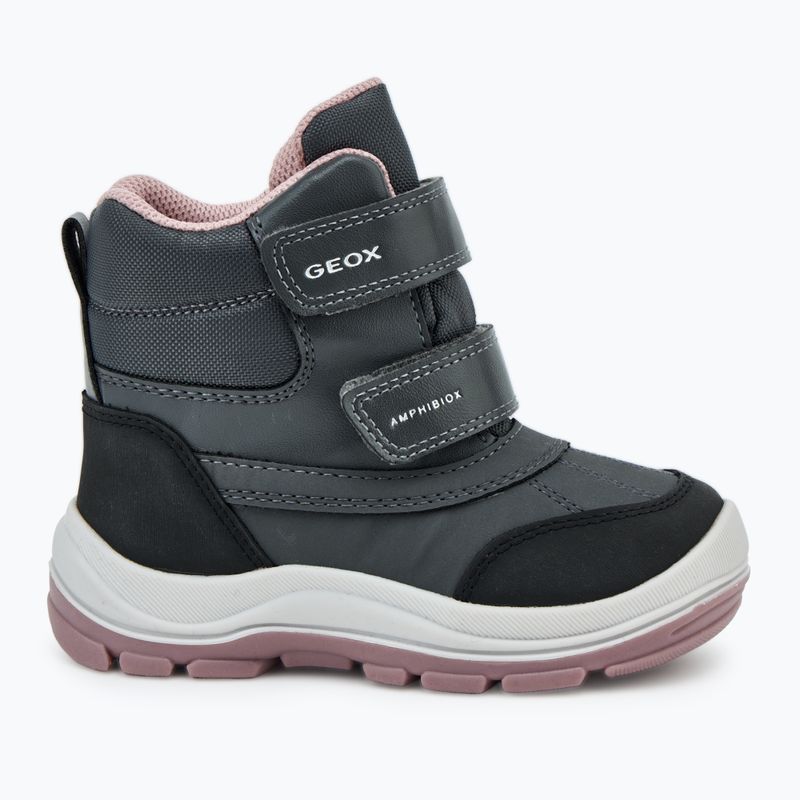 Geox Flantil ABX children's shoes anthracite/dark pink 2