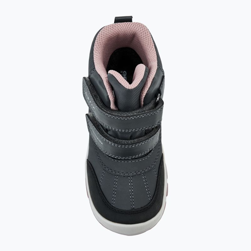 Geox Flantil ABX children's shoes anthracite/dark pink 5