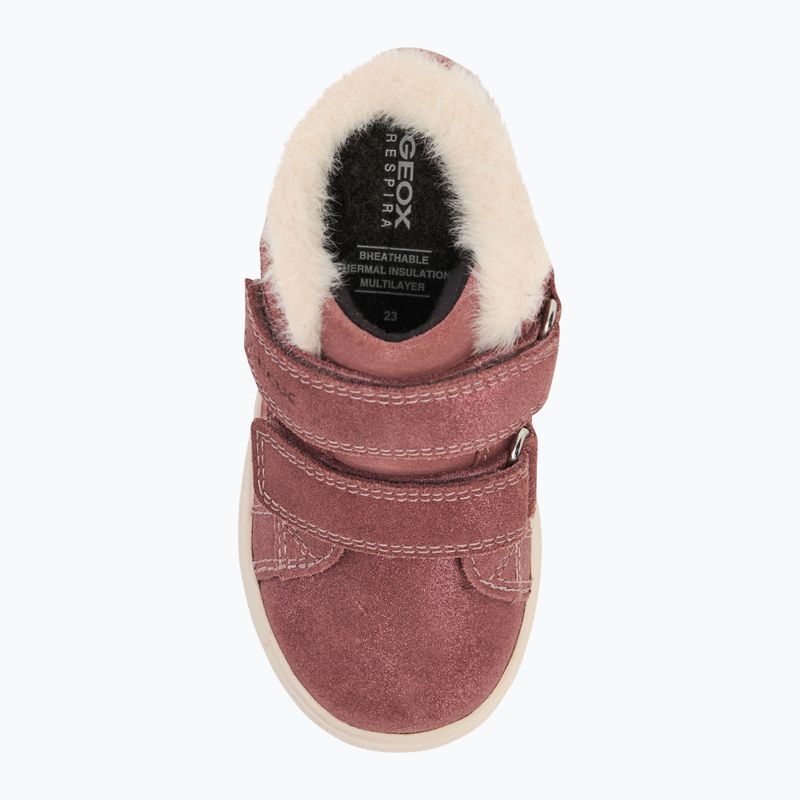 Geox Nashik Waterproof rose smoke children's shoes 5