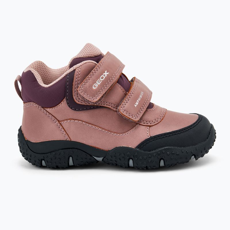 Geox Baltic ABX children's shoes dark rose/dark burgundy 2