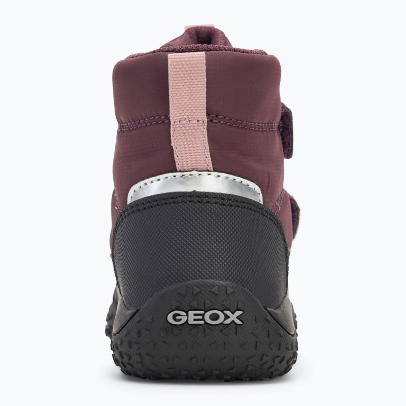 Geox Baltic ABX dark burgundy/black children's snow boots 6