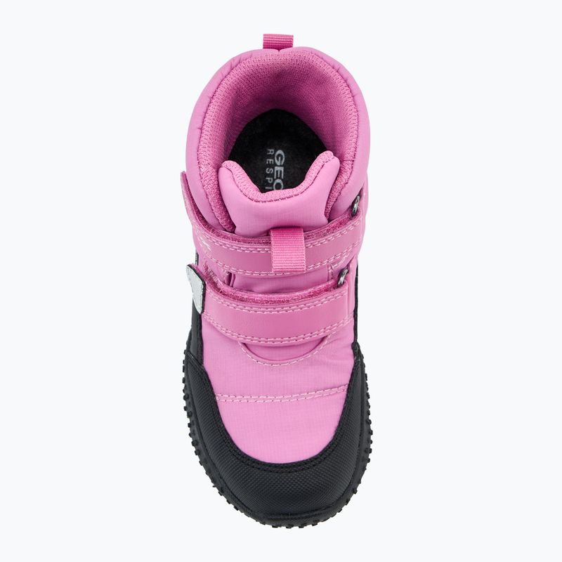 Geox Baltic ABX fuchsia/black children's snow boots 5