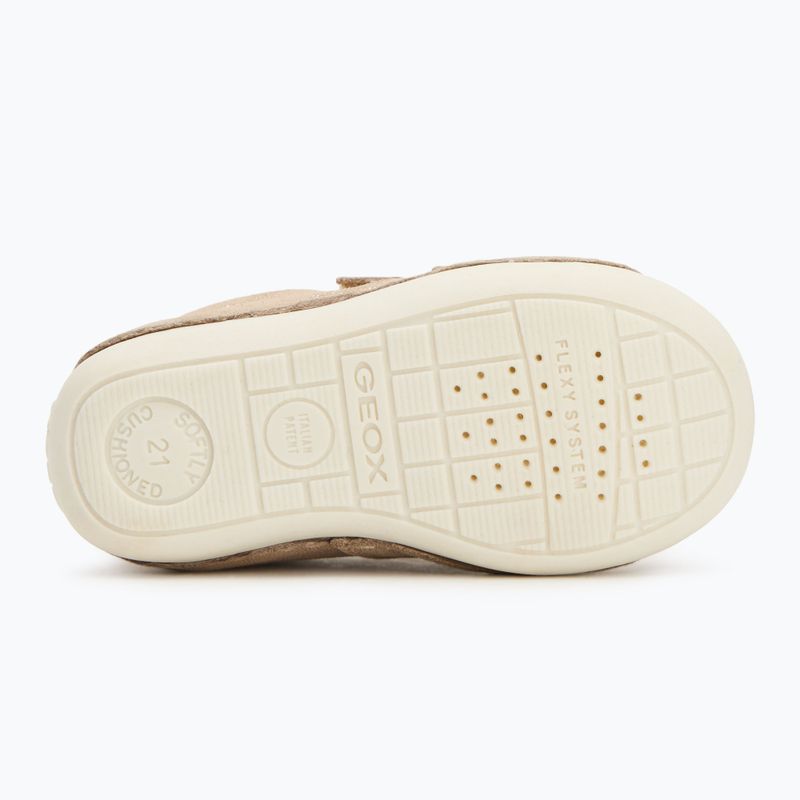 Geox Tutim beige/platinum children's shoes 4