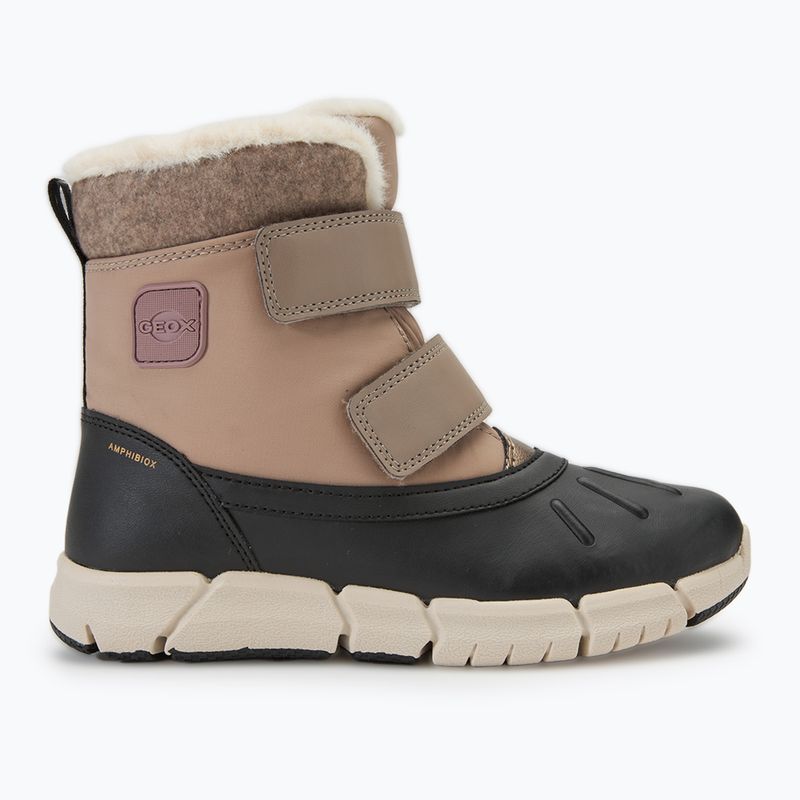 Geox Flexyper ABX dark beige/black junior snow boots 2