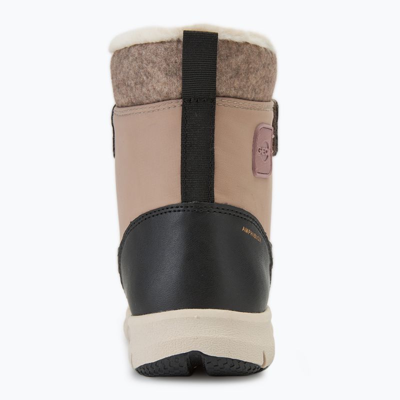 Geox Flexyper ABX dark beige/black junior snow boots 6