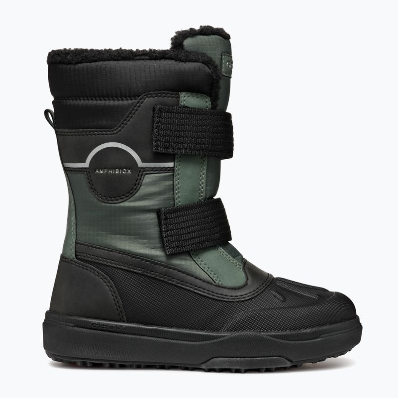 Geox Bunshee PG ABX dark green/black junior snow boots 2