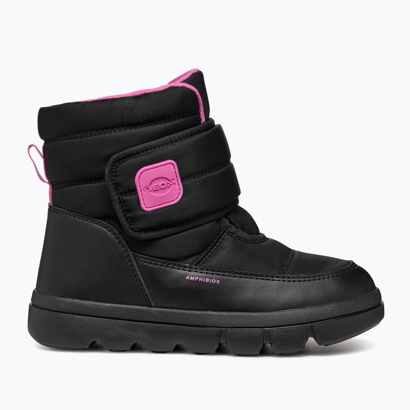 Geox Willaboom ABX children's snow boots black / fuchsia 2