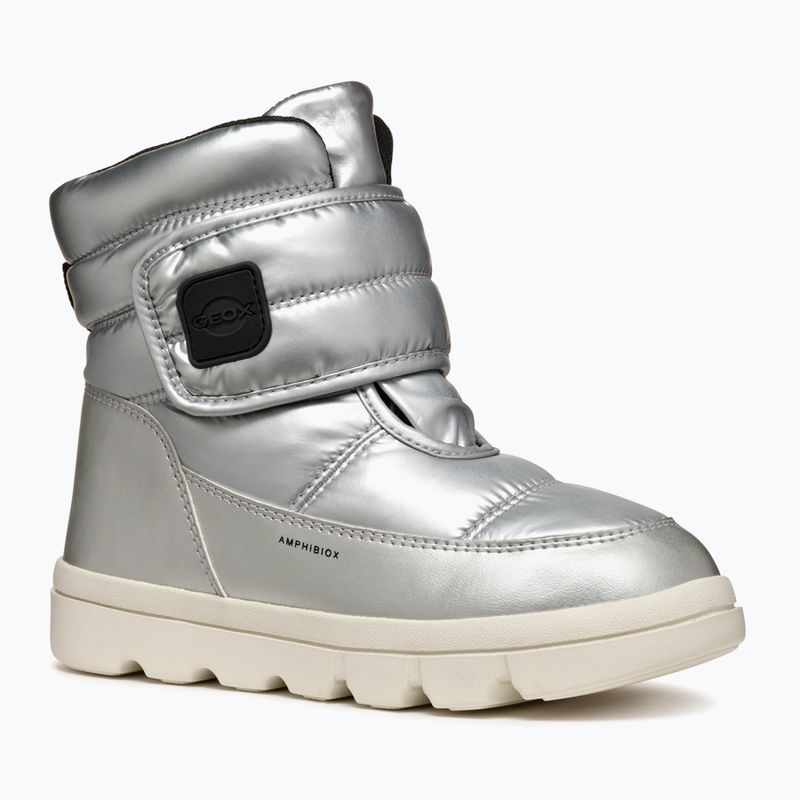 Geox Willaboom ABX silver children's snow boots