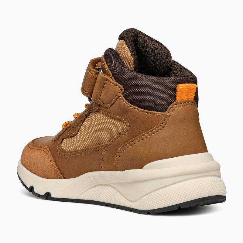 Geox Rooner ABX cognac junior shoes 11
