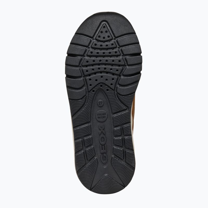 Geox Rooner ABX cognac junior shoes 13