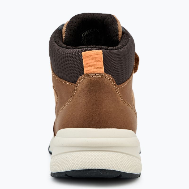 Geox Rooner ABX cognac junior shoes 6
