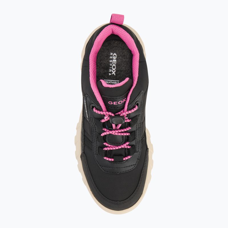 Geox Simbyos ABX black/fuchsia junior shoes 5