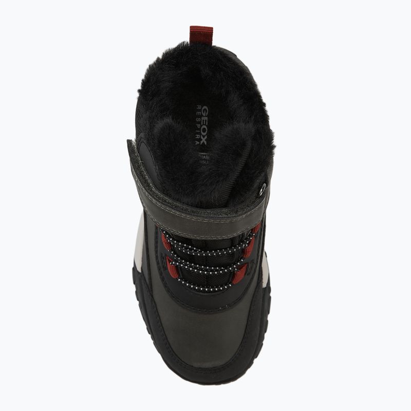 Geox Trekkyup ABX dark green/black junior snow boots 5
