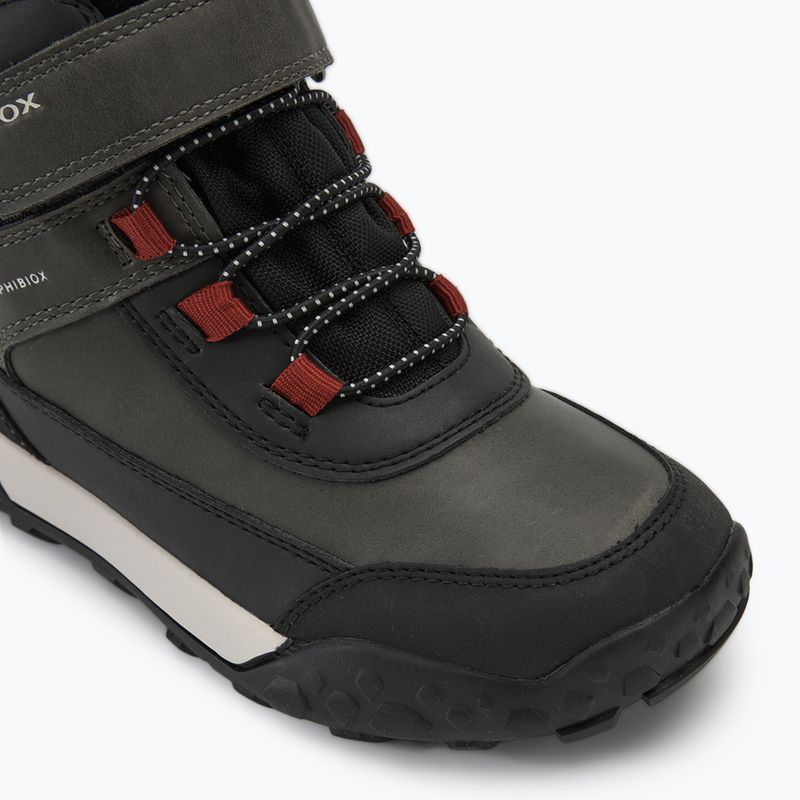 Geox Trekkyup ABX dark green/black junior snow boots 7