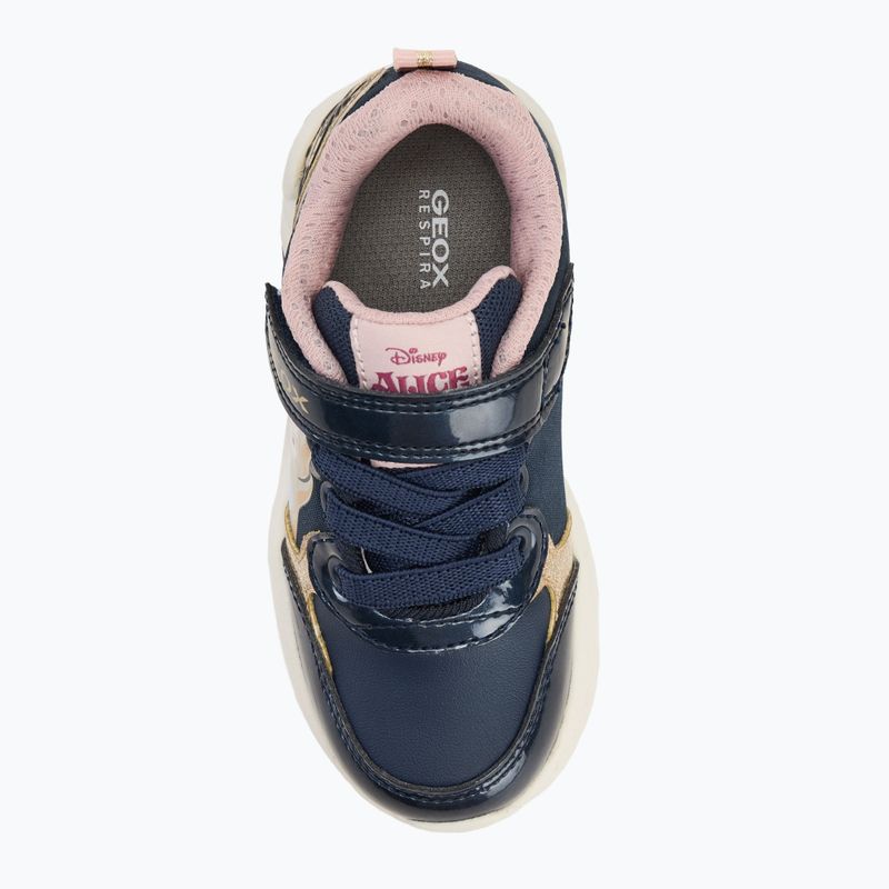 Geox Fadinlight dark navy/platinum children's shoes 5