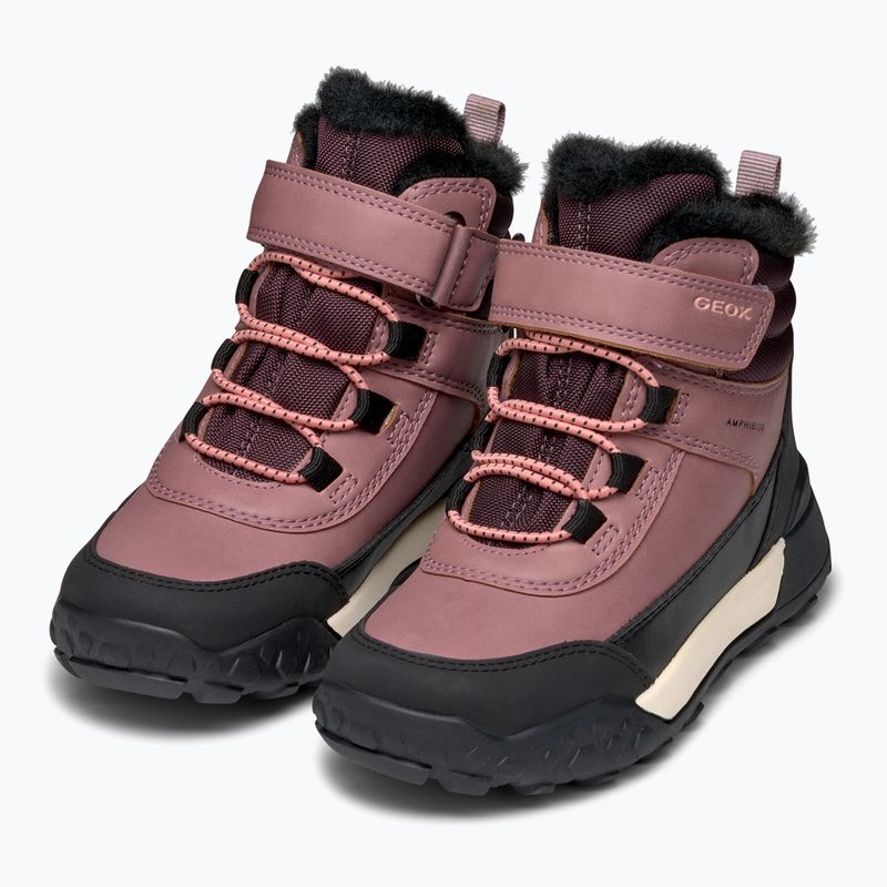 Geox Trekkyup ABX dark pink junior snow boots 10