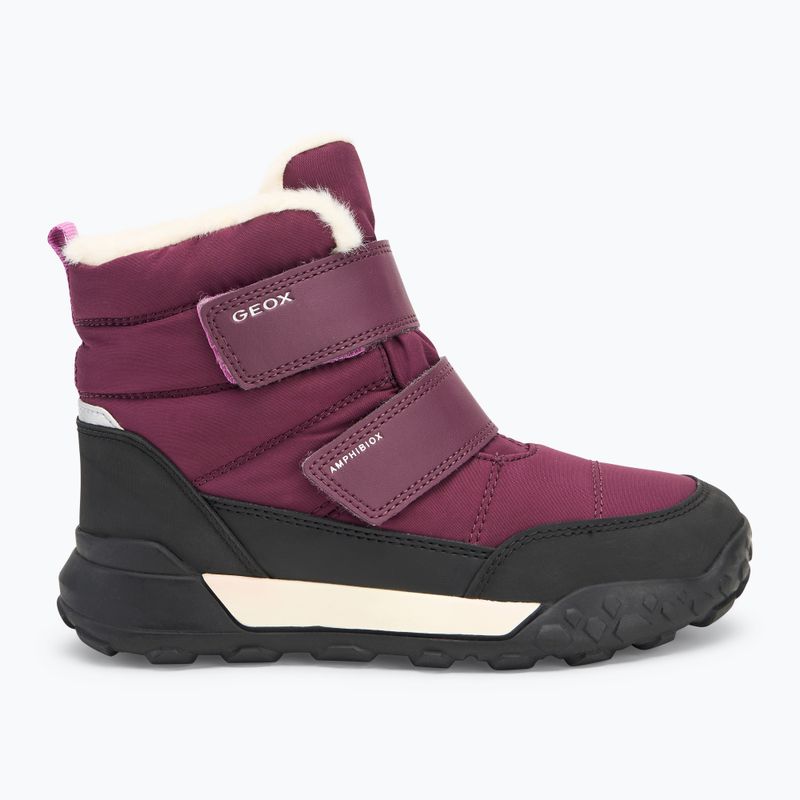 Geox Trekkyup ABX burgundy junior snow boots 2