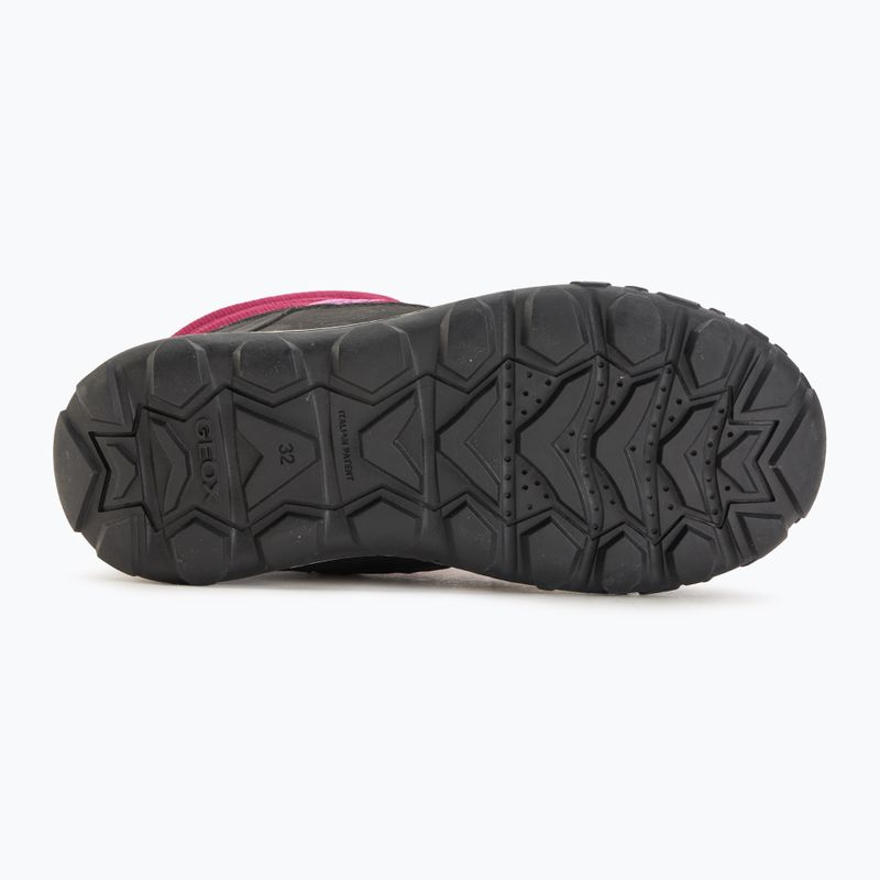 Geox Trekkyup ABX dark raspberry/black junior snow boots 4