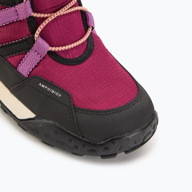 Geox Trekkyup ABX dark raspberry/black junior snow boots 7