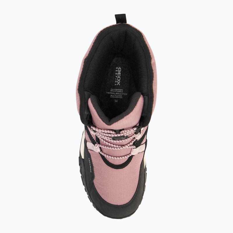 Geox Trekkyup ABX junior snow boots antique rose / black 5
