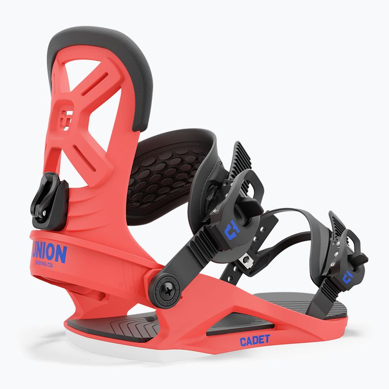 Children's snowboard bindings Union Cadet red 4
