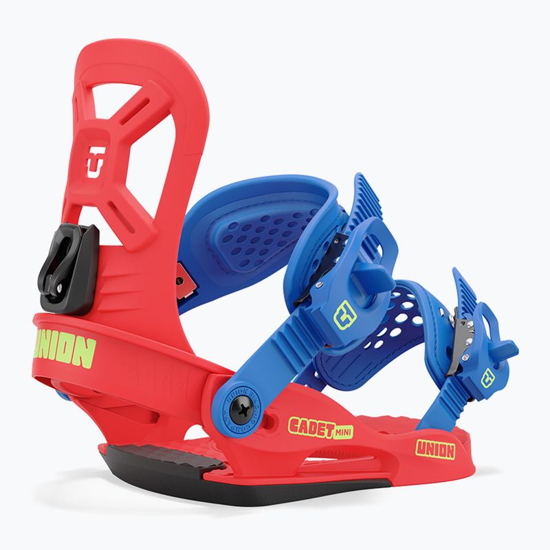 Children's snowboard bindings Union Cadet Mini red 4