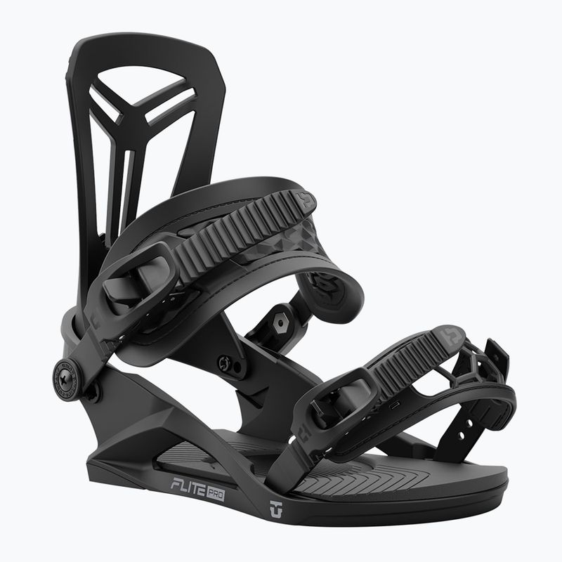 Union Flite Pro black men's snowboard bindings