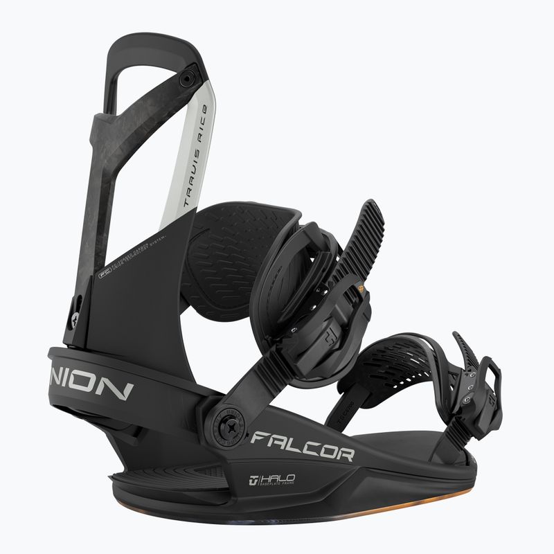Men's snowboard bindings Union Falcor black 2