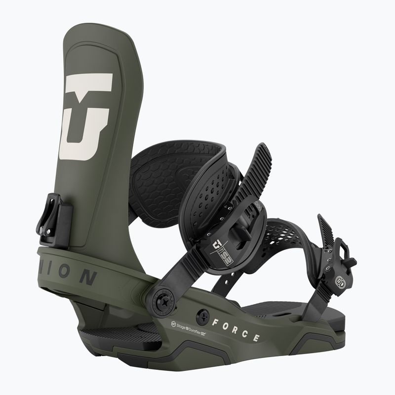 Men's snowboard bindings Union Force (Team HB) army green 2