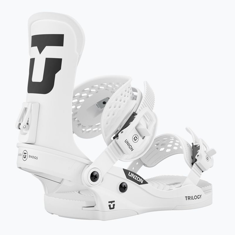 Women's snowboard bindings Union Trilogy Classic (Team HB) white 2