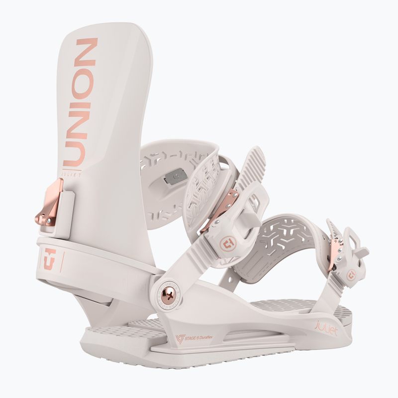 Women's snowboard bindings Union Juliet W sand pink 2