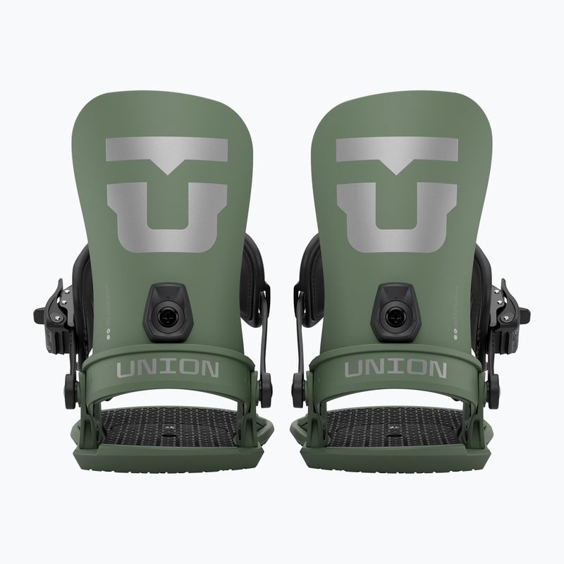 Men's snowboard bindings Union Strata olive green 5